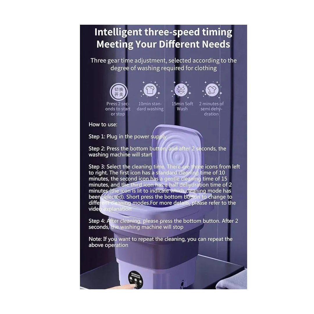 Mini Laundry Washer
